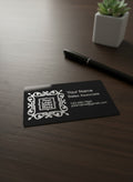 Premium Metal Business Cards — Custom Engraved, Durable