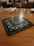 Custom Slate Coasters — Premium Personalized Stone Coasters